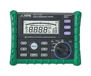 KPS-TL300 Testeur de Résistance à la Terre avec méthode de mesure 2 pôles ou 3 pôles.