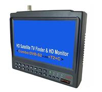 KPT-717ST AHD DVB-S2 DVB-T/T2 DVB-C Combo Test CCTV Caméra Satellite Finder Mètre Vs St-5150 6933 V8 2, Traqueur de Samedi(KPT-717ST)