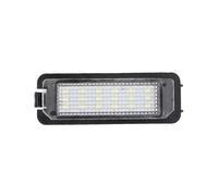 Kpuwers Eclairage Lampe Plaque D'immatriculation LED Canbus 2 Pièces Pour VW Pour Seat Pour Leon 1P Pour Passat CC 2011 Pour Golf MK7 2015 Feux plaque d'immatriculation