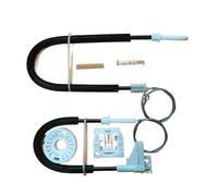 Kpuwers Régulateur Vitre KIT DE RÉPARATION DE LÈVE-VITRE ARRIÈRE GAUCHE POUR SKODA OCTAVIA TYPE 1U 1996-2004