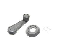 Kpuwers Régulateur Vitre Voiture Manivelle Poignée Connexion Fenêtre Voiture Lève-vitre Universel Main Manivelle Couleur Levier Porte(Gray)