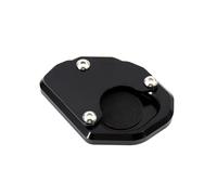 KPVEVPSTQ Carb Extension De Béquille Latérale CNC pour Moto, Base Élargie Antidérapante pour Trident 660 2021 Filtre Essence(Black)