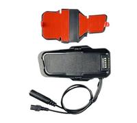 KPwetpmmT Support de Montage Compatible avec Les systèmes de Communication Cardo Packtalk et Packtalk Pro(with Glue Plate)