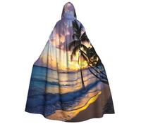 KPXXAQT Cape à capuche pour adulte avec imprimé jamaïcain à couper le souffle pour cosplay, fête, carnaval, célébrations