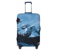 KPXXAQT Housse de protection universelle extensible pour valise de snowboard, Noir , L, Bagage à main