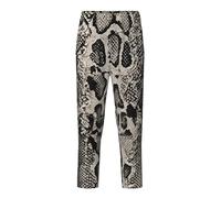KPXXAQT Pantalon de pyjama classique imprimé peau de serpent pour dormir et se détendre, Noir , 10-12