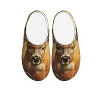 KPXXAQT Pantoufles d'intérieur unisexes pour adultes - Anti-boulochage - Lavable - Pour invités et usage quotidien