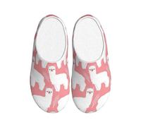 KPXXAQT Pantoufles d'intérieur unisexes pour adultes - Anti-boulochage - Lavable - Pour invités et usage quotidien