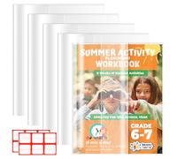 KQDRAVINE 10 Protège Cahier Transparent A4 (21x29,7cm), avec 2 étiquettes Autocollantes, Protege Livre, Protege Cahier de livre avec Adhésif, Convient pour le bureau, les Livres Scolaires