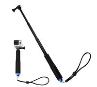 KQDRAVINE Perche à Selfie pour GoPro, Perche Telescopique pour Caméra Sport, Perche Telephone, Selfie Stick Compatible avec GoPro Hero 12/1110/9/8/7, Insta360 One R/RS,DJI Osmo Action caméras d'action