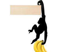 KQDRAVINE Support pour Bananes, Crochet Porte Fruits, Support de Banane, Singe Stand de la Banane, Panier de Bananes, Multifonction, Durable, en Métal, pour Comptoir de Cuisine