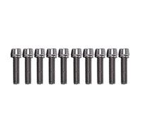KQFCAZRE 10 Vis M5 M6 en Alliage pour Potence de Vélo de Route, Vis de 20 Mm, M5