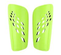 KQFCAZRE 2 Pièces Protège-Tibias Football Confort Compact Légèreté Conçus Enfant Adaptés Garçons Filles Entraînement Collectif, Jaune