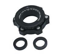 KQFCAZRE Adaptateur de Moyeu de Vélo en 3 Pièces : Bride de Conversion, Rotor de Conversion, Rondelle Filetée et Joint D'axe, Arrière 142 à 148