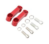 KQFCAZRE Adaptateur pour Rallonge de Rétroviseur de, Rouge