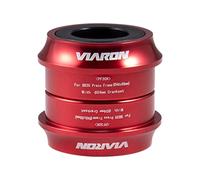KQFCAZRE Boîtier de Pédalier de Vélo à Roulements étanches, Convertisseur de Roulements de Boîtier de Pédalier de Vélo, Adaptateur de Conversion D'axe Cent, PF30R Rouge