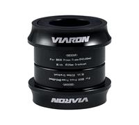 KQFCAZRE Boîtier de Pédalier de Vélo à Roulements étanches, Convertisseur de Roulements de Boîtier de Pédalier de Vélo, Adaptateur de Conversion D'axe Cent, BB30AR Noir