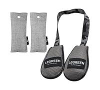 KQFCAZRE Box, Accessoires de Boxe, pour La Maison avec 2 Sachets Déodorants, Nettoyant Pratique pour Gants de Boxe et Armoire à Serviettes, Gris, 75g Insipide