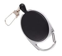 KQFCAZRE Carte Enrouleur Extensible Anneau Porte-clés Mousqueton Support Accroche Ceinture Adapté pour Étudiants Personnel Contexte Administratif