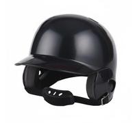 KQFCAZRE Casque de Baseball Enfant Batting Garde Visage Éponge Intérieur Entrées d'air Résistance Chocs pour Enfants Entraînement Collectif, Noir, Enfants