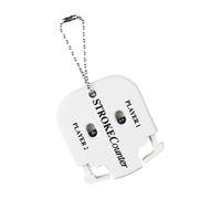 KQFCAZRE Compteur de Score de Golf Accessoire Classique Manuel Mini Tableau de Score Deux Joueurs Compteur de Coups en PP Adapté Au Suivi de Scores Parties, Blanc