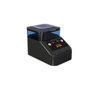 KQFCAZRE Distributeur Automatique avec Contrôle Connecté Mangeoire avec Application Portions Précises Mangeoire Câble pour Voyageurs, Noir, 400ml