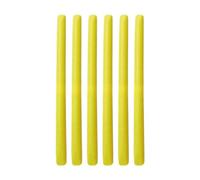 KQFCAZRE Ensemble de 6 Manchons en Mousse pour Poteaux de Trampoline de 35 Pouces, Jaune
