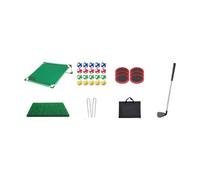 KQFCAZRE Ensemble de Jeu de Golf Chip Sticky Tapis de Jeu Résistant à l'abrasion et Balle pour Adultes et Famille, pour Une Utilisation Intérieur, Style A