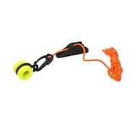 KQFCAZRE Ensemble de Retour de Poids pour Downrigger, Amortisseur de Poids pour Downrigger avec Rouleau de Guidage à Pince, Professionnel, Orange