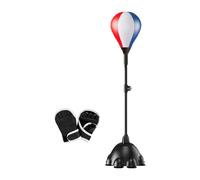 KQFCAZRE Équipement D'entraînement Boxboxing Force : Ballon de Réaction pour L'entraînement D'agilité et Les Exercices Internes Au Lycée (Gants de, Bleu et Rouge