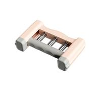 KQFCAZRE Grip Strength Renforceur de Main Entraîneur de Doigts Exerciteur de Poignet Développeur d'Avant-bras Réglage de Résistance 5 Niveaux Cadre Robuste, Rose Poudré Fille