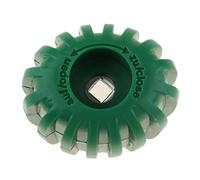 KQFCAZRE Handwheel de Valve de Plongée Résistant Doté d'un Bouton Réservoir Kit Plastique Ensemble D'Accessoires pour Plongée Réparation de Valves Loisirs, Vert