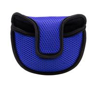 KQFCAZRE Housse de Protection pour Putter Couvre-tête de Club de Golf Maillet Étui Protecteur en Nylon Accessoire pour Femmes Hommes Adapté Aux Déplacem, Bleu