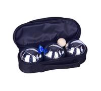 KQFCAZRE Jeu de Pétanque Interactif avec Boules de Bocce, Idéal pour Les Activités de Plein Air à La Plage Ou dans Le Jardin, 3 Pièces