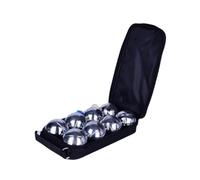 KQFCAZRE Jeu de Pétanque Interactif avec Boules de Bocce, Idéal pour Les Activités de Plein Air à La Plage Ou dans Le Jardin, 8 Pièces