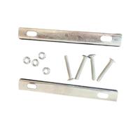 KQFCAZRE Kits de Fixation pour Paniers Arrière de Vélo, Accessoires de Montage pour Paniers Arrière de Vélo, Multifonctionnels et Portables, 2 Joints Fixes.