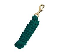 KQFCAZRE Longe pour Cheval, Longe D'équitation, Longes en Coton avec Mousqueton, Vert