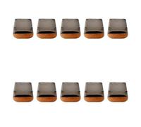 KQFCAZRE Lot de 10 Protège-Cannes à Leurres avec Anneaux Fixes, 2.8 Cm X 2.5 Cm