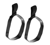 KQFCAZRE Lot de 2 Attaches de Tuyau en Caoutchouc pour Bouteille de Plongée 6L/12L. Accessoires de Rechange, Noir, L
