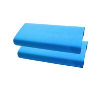 KQFCAZRE Lot de 2 Coussins de Siège pour Aviron de Bateau Dragon, Coussin de Protection en Forme de U pour Selle et Bateau Dragon, Bleu