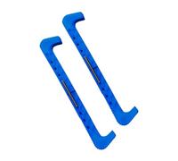 KQFCAZRE Lot de 2 Couvre-Patins à Glace Antidérapants en PVC, Réglables et Universels, Adaptés à La Pratique du Patinage, Bleu
