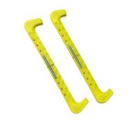 KQFCAZRE Lot de 2 Couvre-Patins à Glace Antidérapants en PVC, Réglables et Universels, Adaptés à La Pratique du Patinage, Jaune