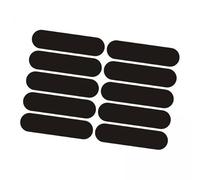 KQFCAZRE Lot de 4 X 10 Autocollants Réfléchissants, Ruban Réfléchissant, Facile à Installer, Autocollants Multifonctionnels, Autocollants de Signalisation pour