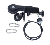 KQFCAZRE Machine à Poulie pour à Monter Soi-même, Idéale pour Les Adultes. Parfaite pour La Salle de Sport à Domicile, Elle Permet de Travailler Le, Noir