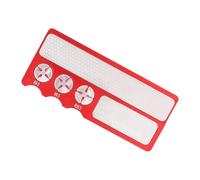 KQFCAZRE Outil pour Embouts de Queue de Billard/Snooker - Meuleuse de Tête de Club - Accessoires de Billard - Outil d'entretien Léger - Affûteuse D'emb, Plastique Rouge