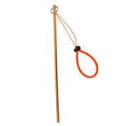 KQFCAZRE Pointe de Plongée Bâton de Plongée Tige de Plongée Tige Scuba en Alliage D'Aluminium Solide avec Cordon Pratique et Fonction Mesure Convient pour Expl, Orange, 34cm
