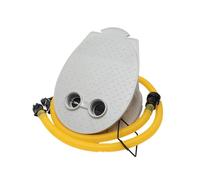 KQFCAZRE Pompe à Pied à Soufflet pour Kayak, Matelas Gonflable Portable et Polyvalent