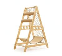 KQFCAZRE Pont Escalade Chat Corde Sisal Accessoire Animal Joint Vissé, Nouvel Arbre À Chat avec Filet D Escalade