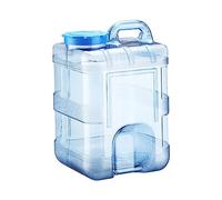 KQFCAZRE Récipient pour l'eau de Camping, Bidon de Stockage d'eau avec Couvercle, Bouteille d'eau Potable, Seau à Eau, Gourde de Sac à Dos, 15L