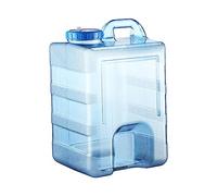 KQFCAZRE Récipient pour l'eau de Camping, Bidon de Stockage d'eau avec Couvercle, Bouteille d'eau Potable, Seau à Eau, Gourde de Sac à Dos, 24L